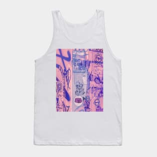 Urban Pinky Street Graffiti NYC Tank Top